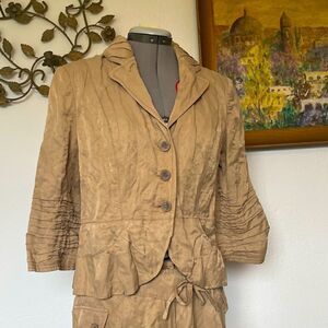 People Like Frank Suit Tan Anthropologie